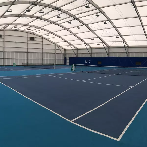 Couverture 2 courts de tennis
