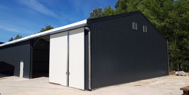 Bâtiment pour stockage de métaux
