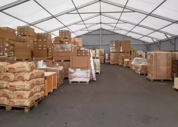 Bâtiment de stockage