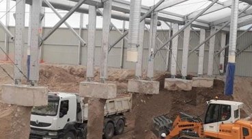 Structure de confinement pour chantier de dépollution