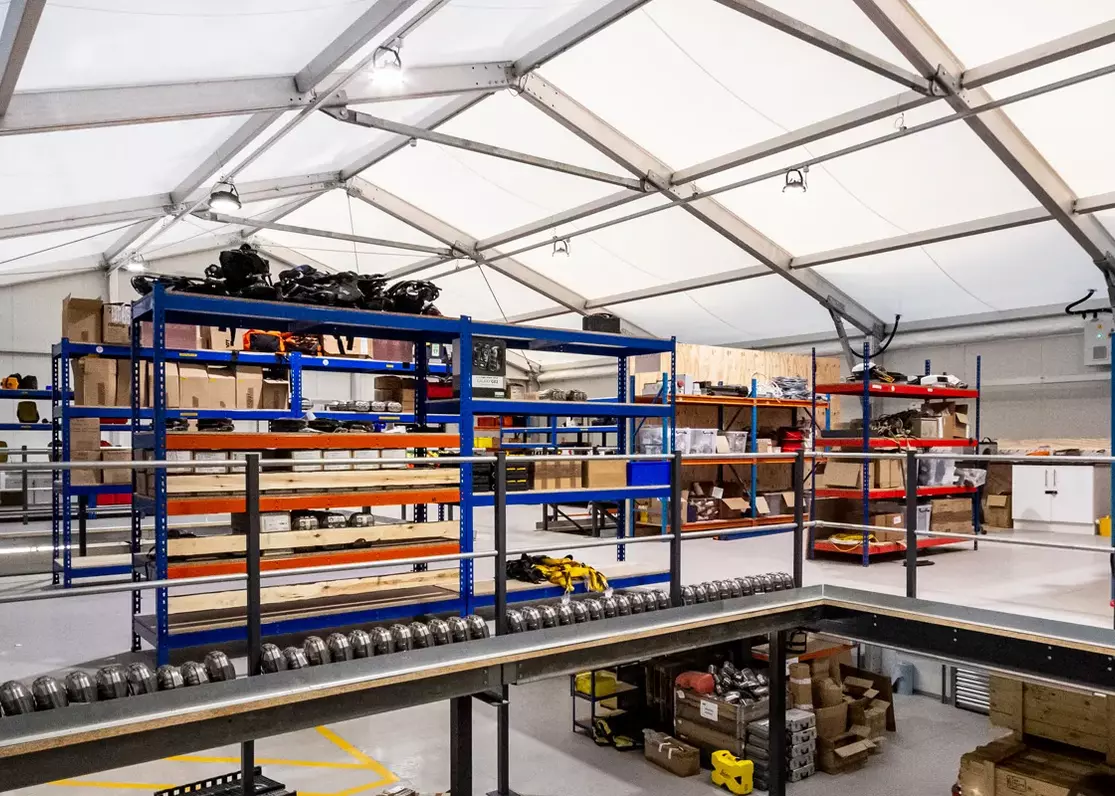 Entrepôt de stockage