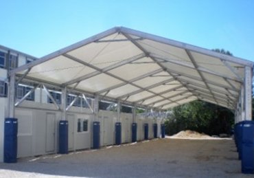 Préau scolaire