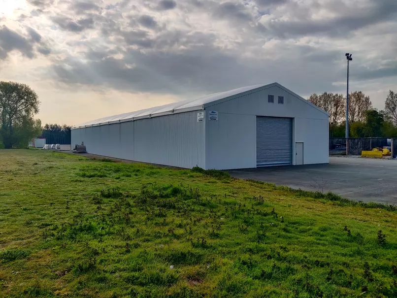 Bâtiment de stockage industriel