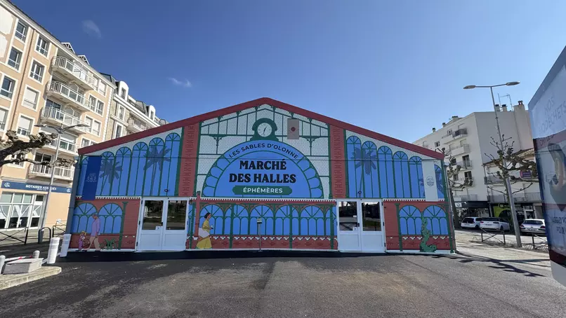 Halle marchande