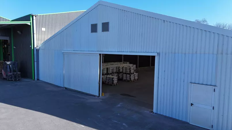 Batiment de stockage