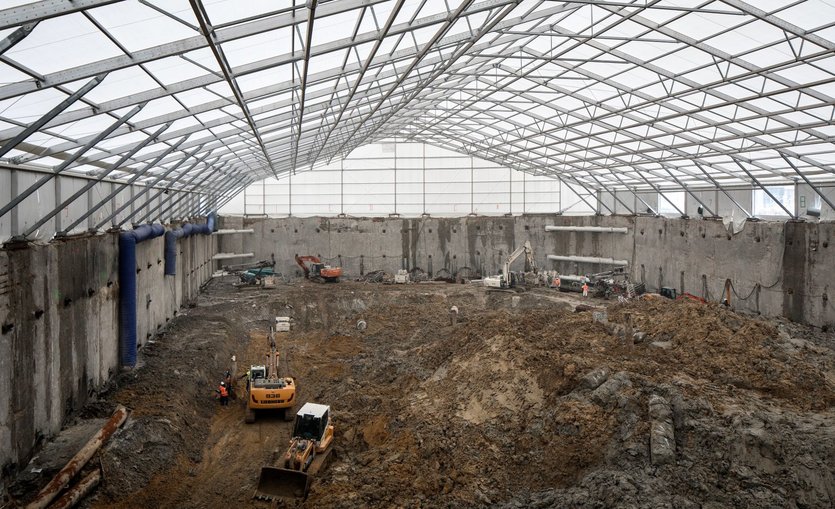 Une structure XXL pour un chantier de dépollution