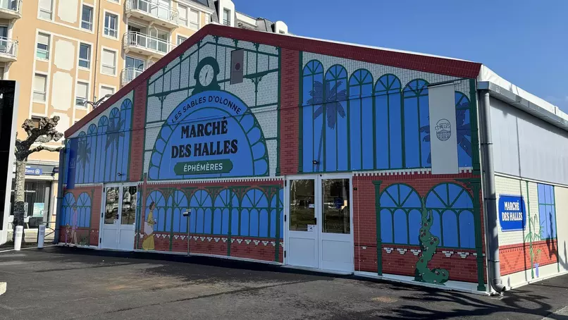 Halles marchandes