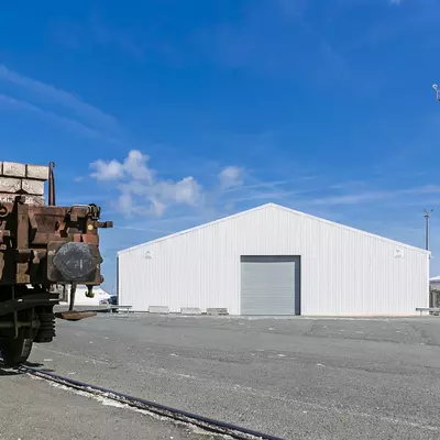 Bâtiment industriel démontable