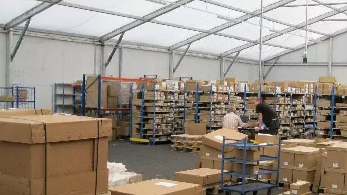Tente de stockage Spaciotempo
