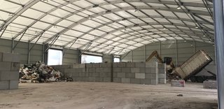 Espace de stockage pour valoriser vos déchets