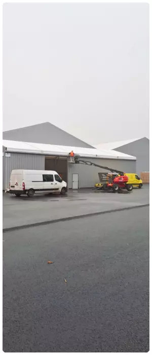 Bâtiment der stockage