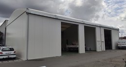 Bâtiment de stockage pour un spécialiste d'équipements routiers 
