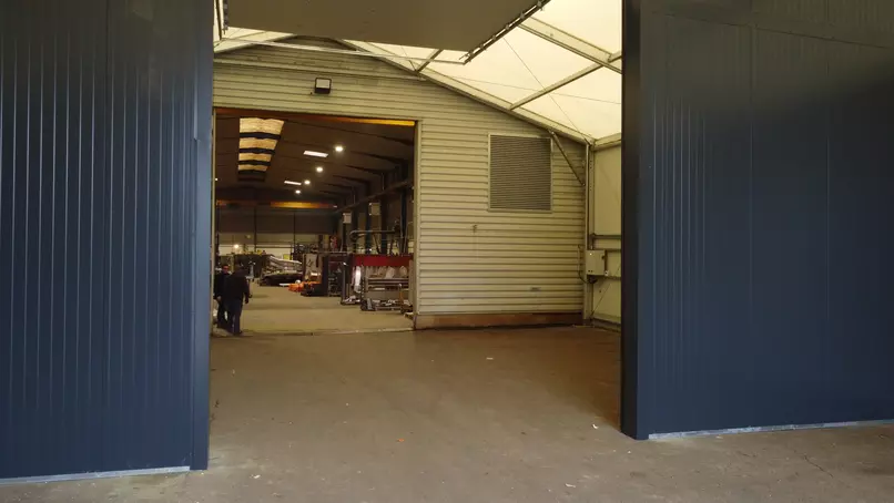 Bâtiment de stockage