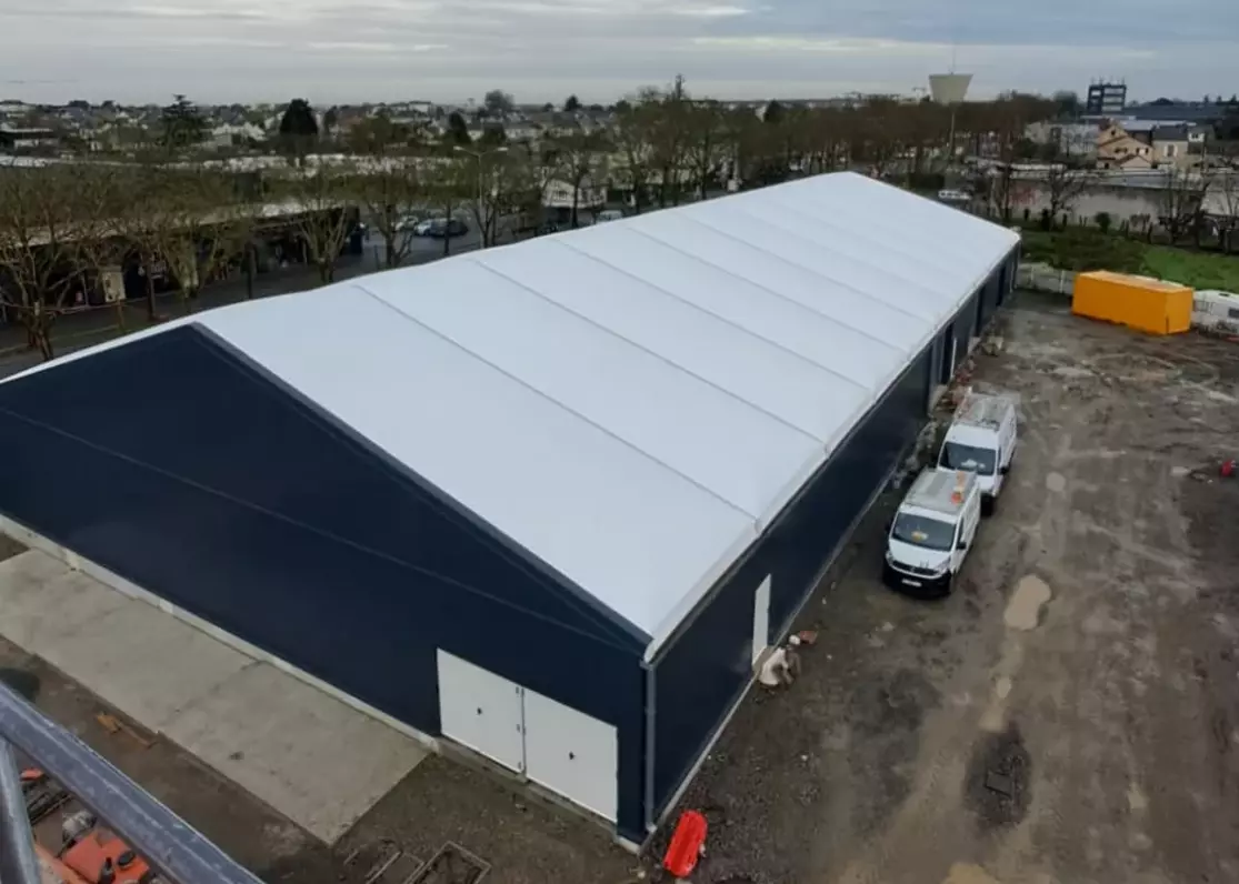 bâtiment de stockage