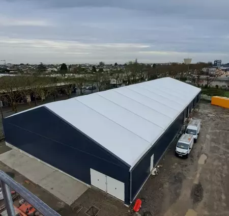 Bâtiment de stockage