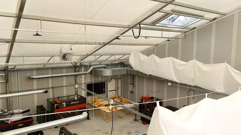 Atelier temporaire - salle de classe