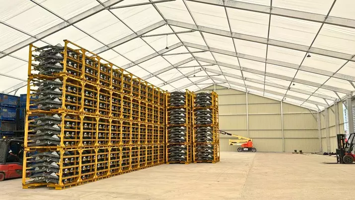 Bâtiment de stockage en location