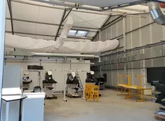 Bâtiment de production temporaire