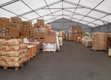 Bâtiment de stockage
