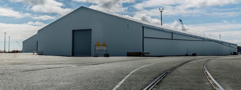Entrepôt démontable pour la logistique portuaire