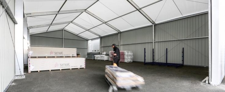 Tente de stockage : la solution de stockage professionnel