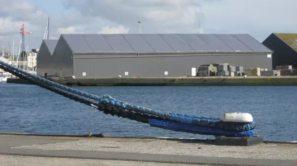 Port bâtiment modulaire