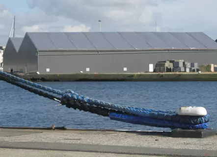 Croissance industrielle batiment